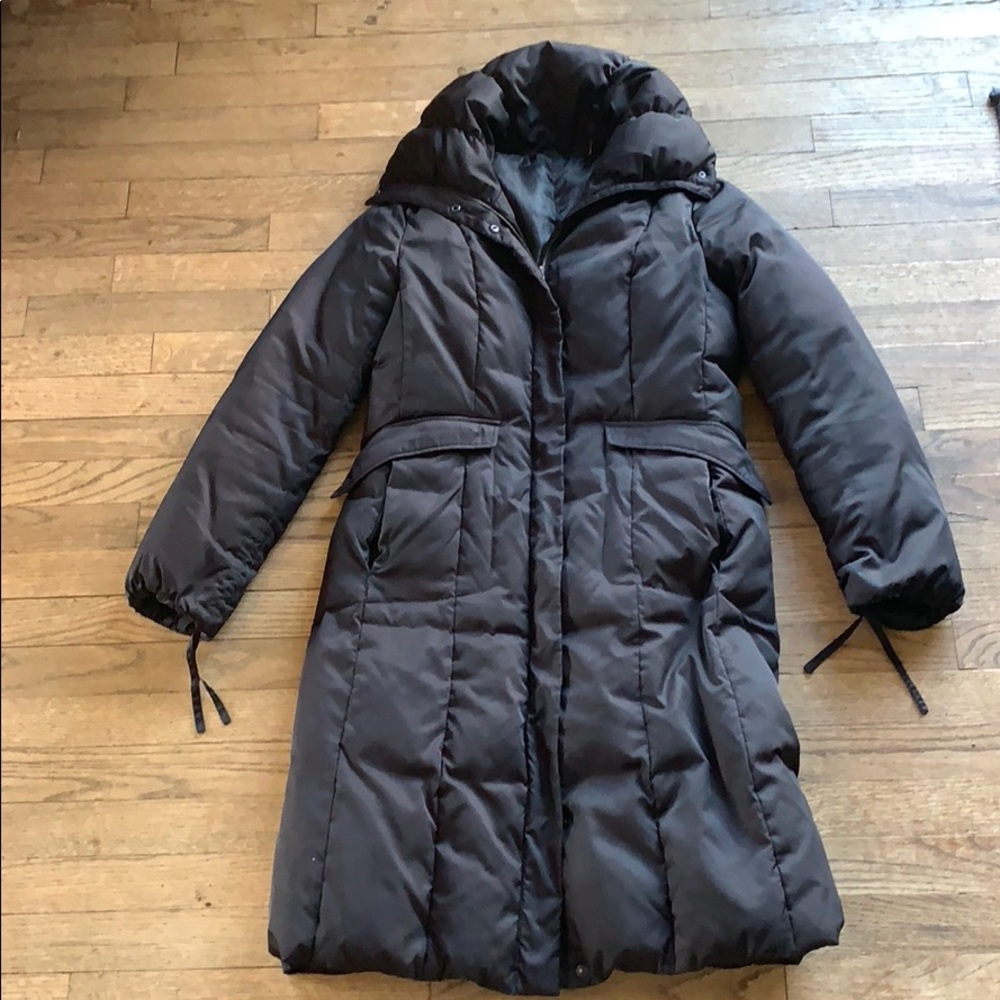 Long puffer winter coat